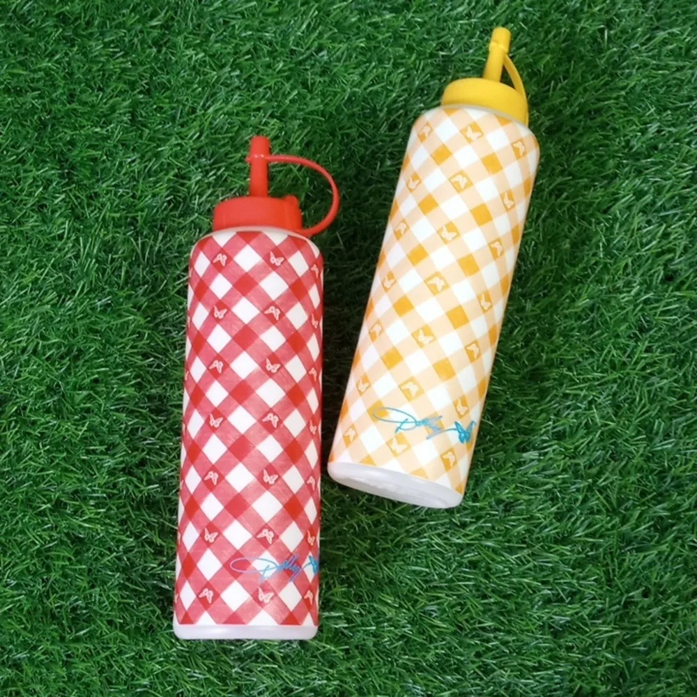Lemons Make Sweet Tea Kitchen Tea Towel and Bottle Set - Yellow & Red